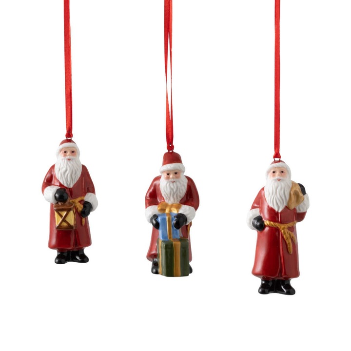 Комплект от 3 декорации Nostalgic Ornaments, порцелан, 8x3,5 см Villeroy&Boch - 392571