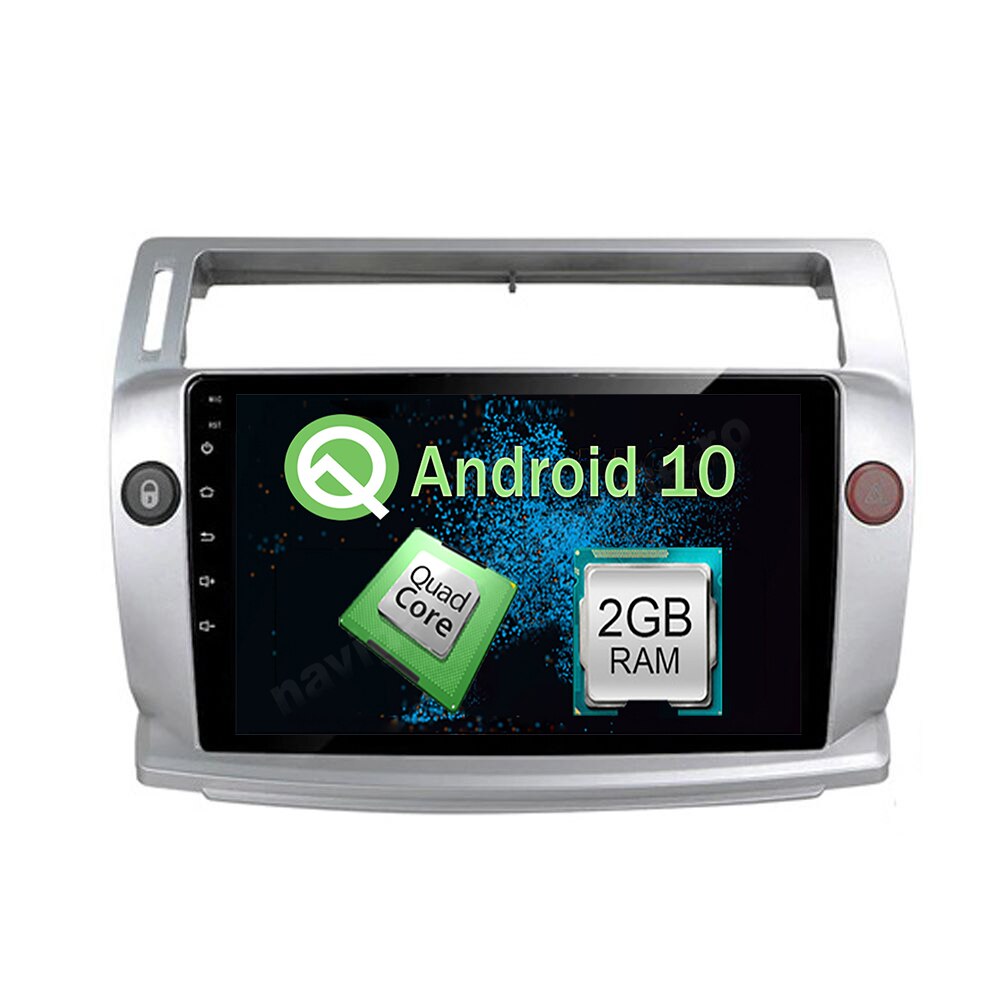 Navigatie Android Citroen C4 2005-2010 2GB Ram Ecran 9 inch NAVD-AC9070