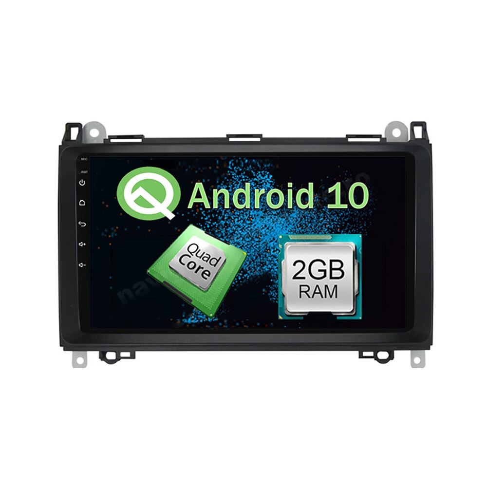 Navigatie Android 10 Mercedes Benz A B Class Vito Viano Sprinter Vw Crafter 2GB Ram NAVD-AC9068