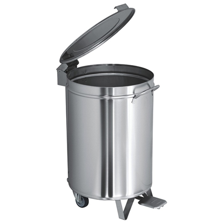 Pubela inox cu pedala 50 lt