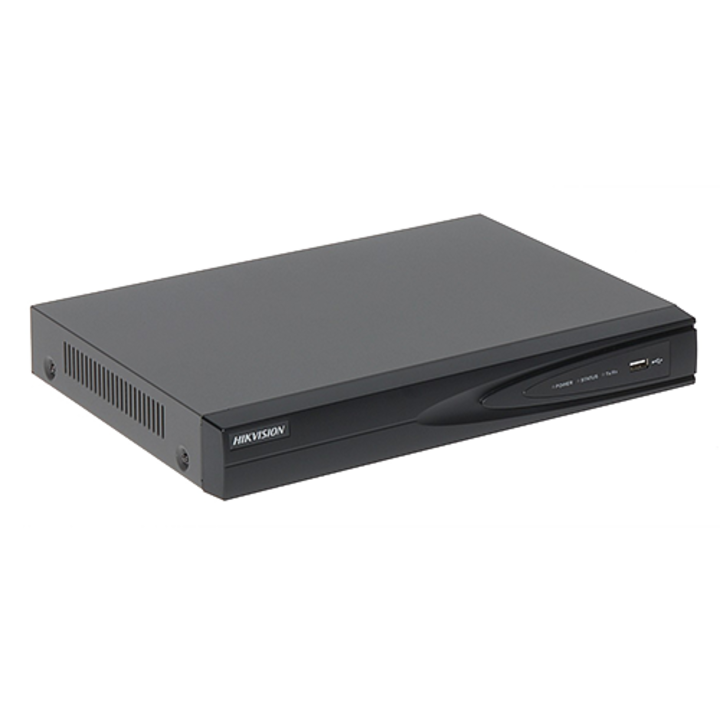 NVR 4 canale IP, Ultra HD rezolutie 4K - 4 porturi POE - HIKVISION, DS-7604NI-K1-4P(B)