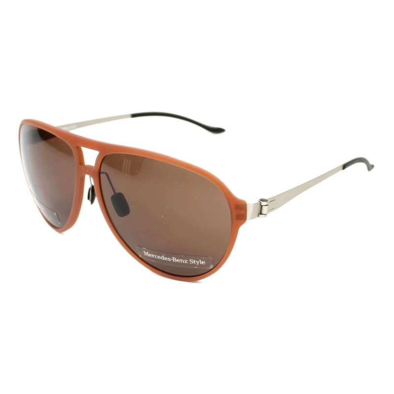 Ochelari de soare Mercedes Benz Style, M3017 C, Maro/ Argintiu