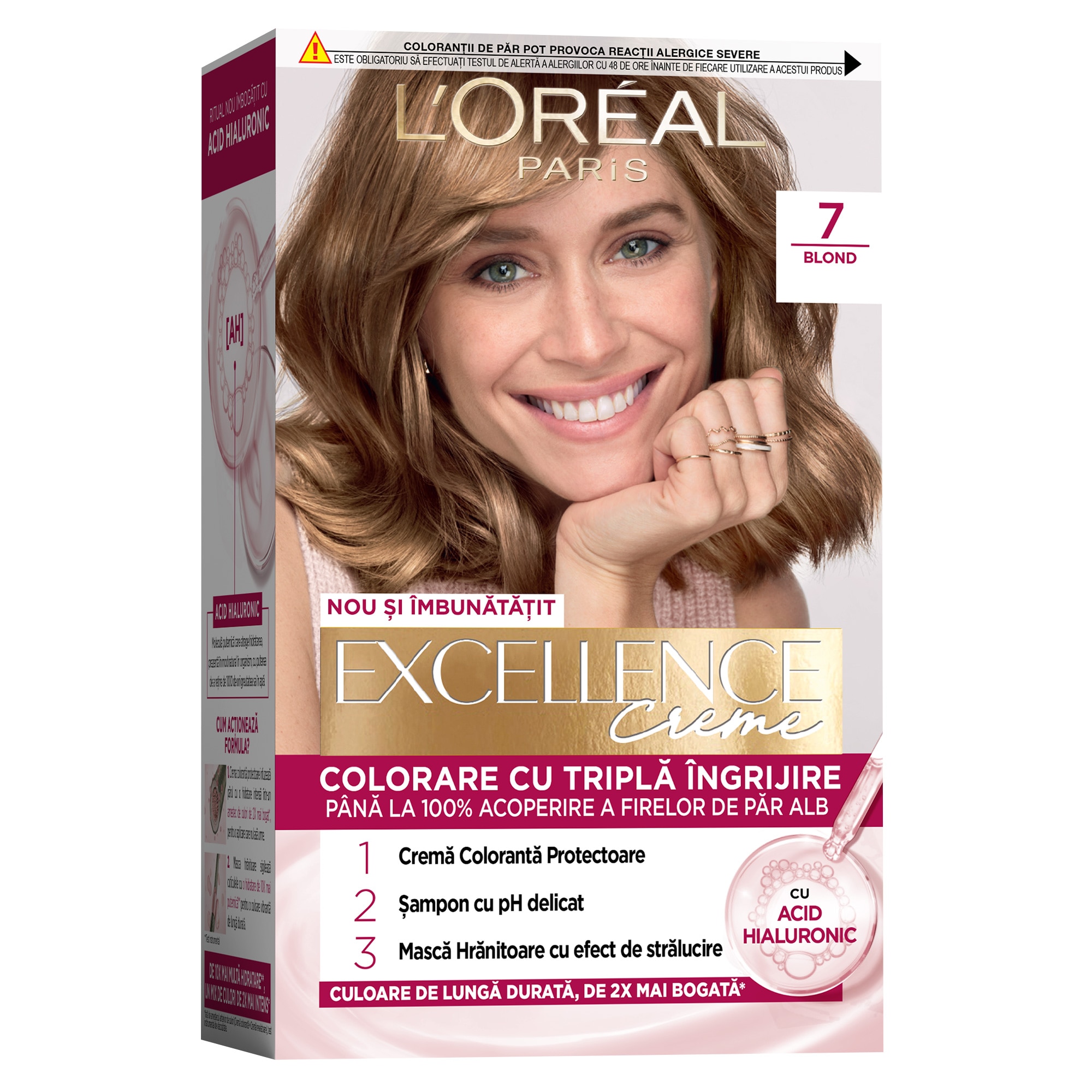 Vopsea de par permanenta cu amoniac L'Oreal Paris Excellence Creme