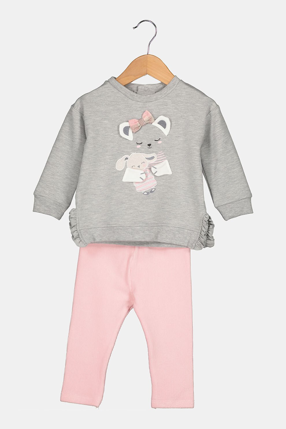 Mayoral, Set de pantaloni si bluza brodata