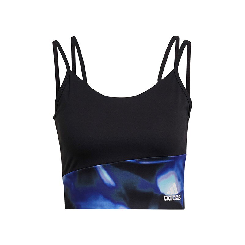 Bustiera Adidas x Zoe Saldana W GS3931, Negru