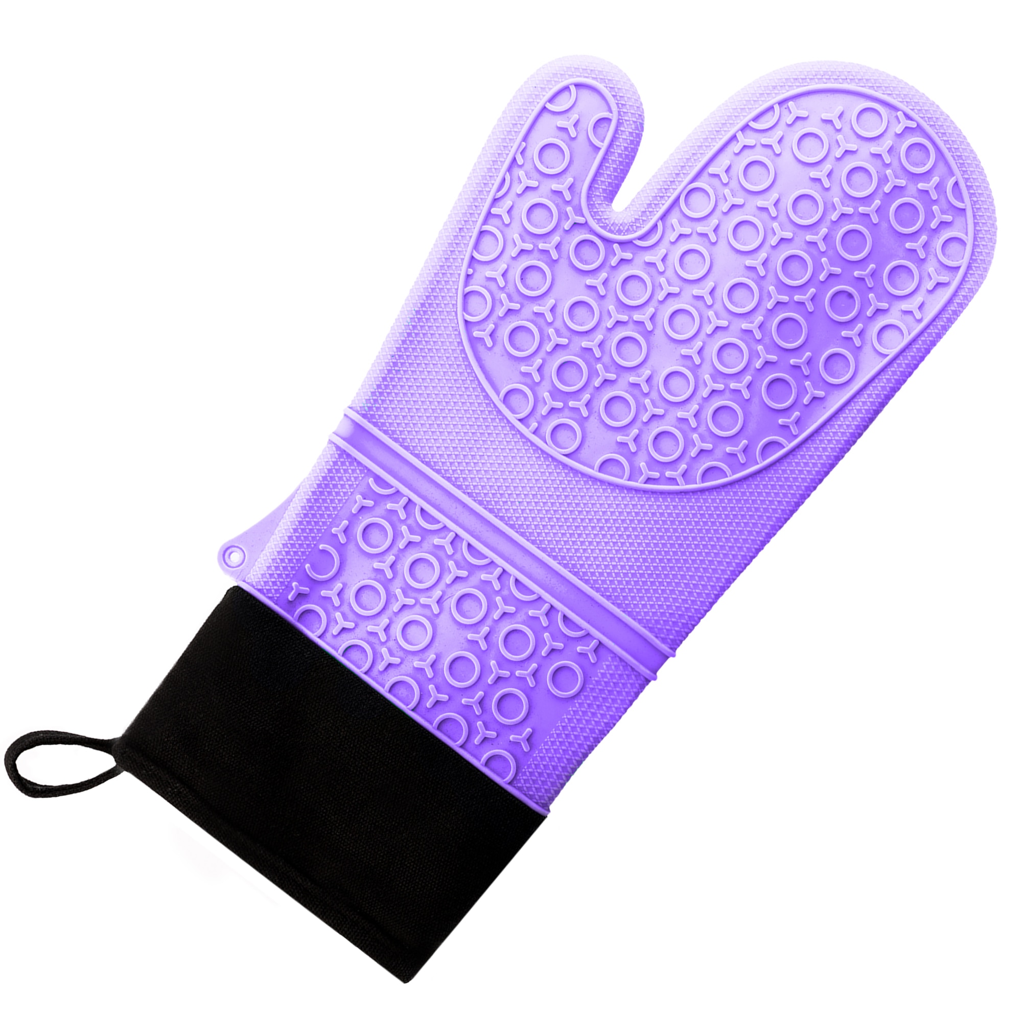 Manusa antitermica pentru cuptor din silicon, awwaline®, mov