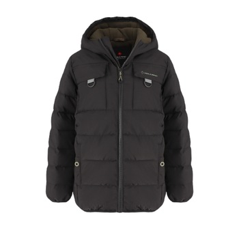 Geaca de iarna cu gluga Osbert Junior, Volcano, 146-152, 10-12 ani, Poliester/Fleece, Negru/ Oliv Geaca de iarna cu gluga Osbert Junior, Volcano, 146-152, 10-12 ani, Poliester/Fleece, Negru/ Oliv