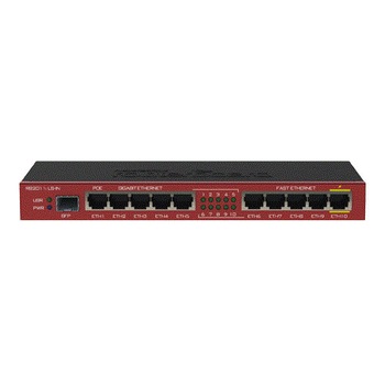 Router 5 x Fast Ethernet, 5 x Gigabit, 1 x SFP, 1 x PoE, RouterOS L4 - Mikrotik RB2011iLS-IN Router 5 x Fast Ethernet, 5 x Gigabit, 1 x SFP, 1 x PoE, RouterOS L4 - Mikrotik RB2011iLS-IN