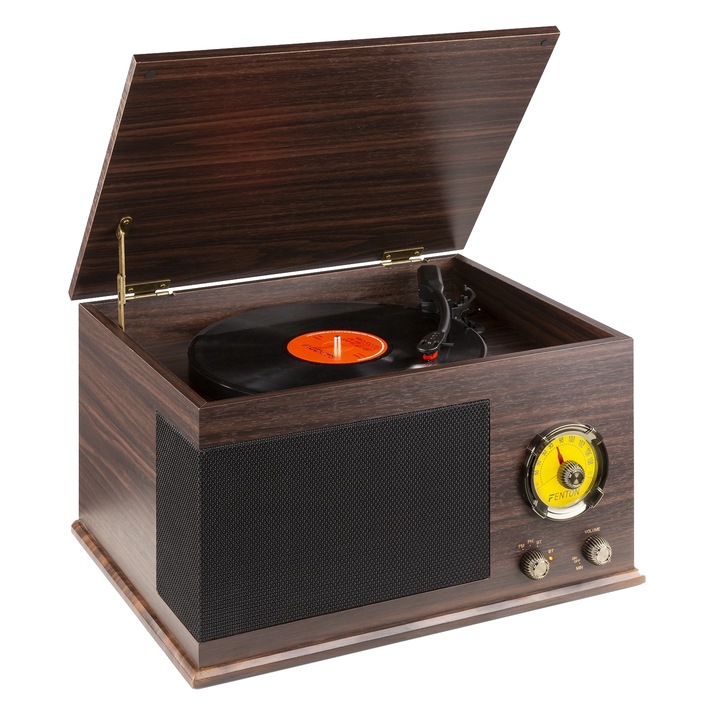 Грамофон Fenton RP173, С Bluetooth и USB, Ретро дизайн
