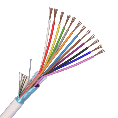 Cablu de alarma 12 fire ecranate, cupru 100%, rola 100 metri