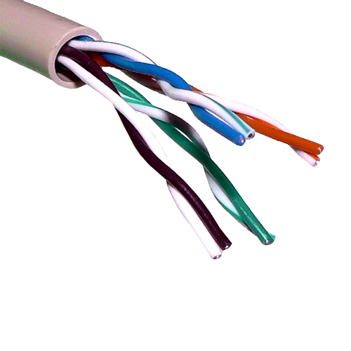 Cablu UTP, CAT 5E, cupru 100%, test FLUKE, rola 305 metri