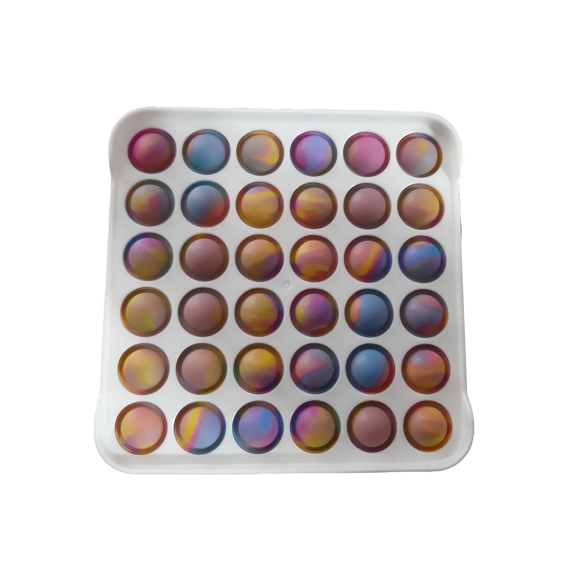 Jucarie antistres, senzoriala, POP IT patrat multicolor K KATHODE