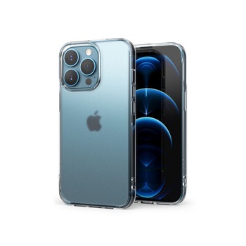 Husa Spate Premium Ringke Fusion Pc Compatibila Cu iPhone 13 Pro Max, Transparenta Matta Husa Spate Premium Ringke Fusion Pc Compatibila Cu iPhone 13 Pro Max, Transparenta Matta