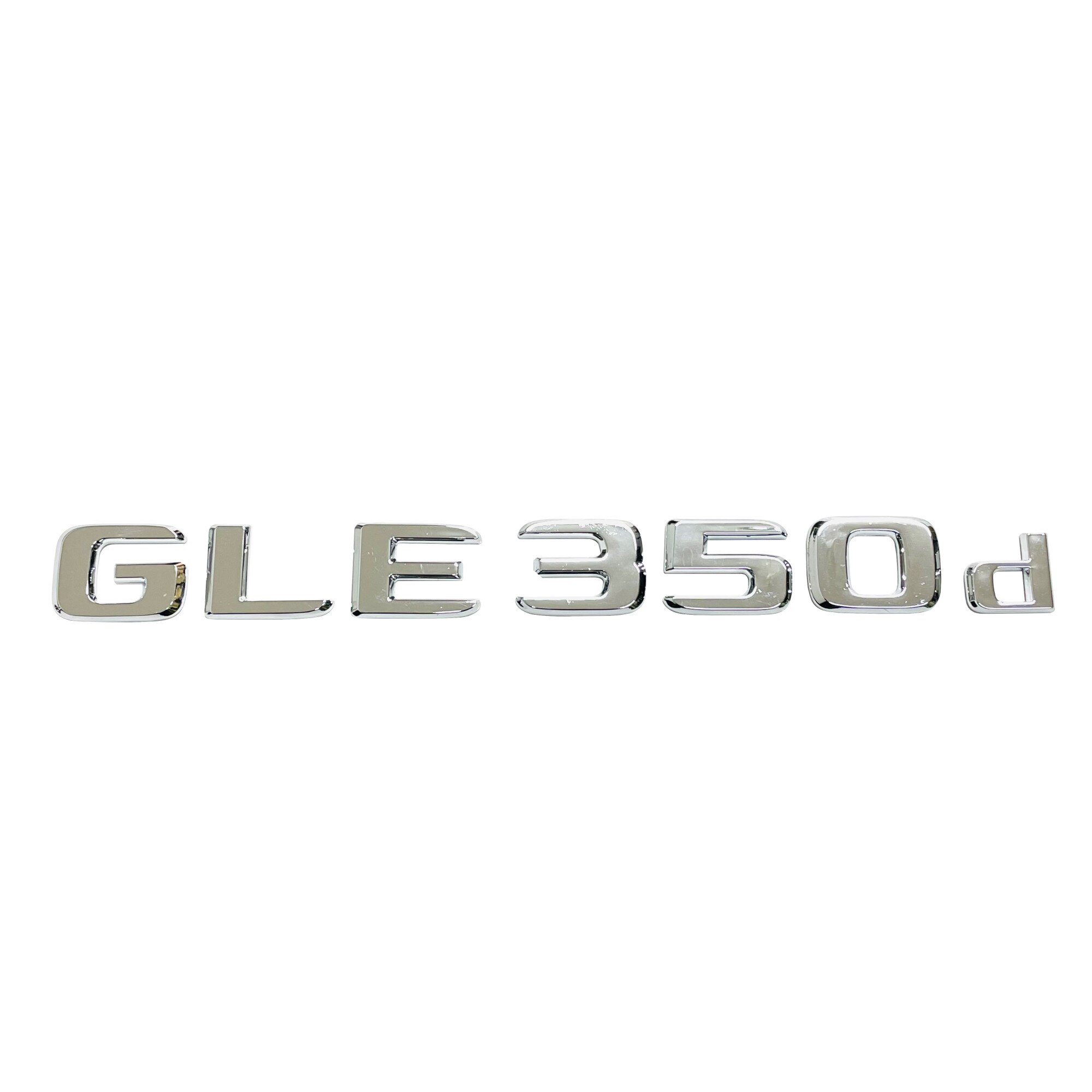 Emblema Scris din ABS GLE350d Silver lucios compatibil Mercedes