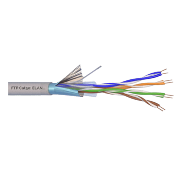 Cablu FTP, cat 5E, CUPRU 100%, 305m, ELN-FTP-5E-CU Cablu FTP, cat 5E, CUPRU 100%, 305m, ELN-FTP-5E-CU