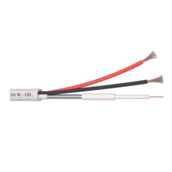 Cablu Micro-Coaxial + Alimentare 2x0.5mm, Cupru 100%, rola 100 metri Cablu Micro-Coaxial + Alimentare 2x0.5mm, Cupru 100%, rola 100 metri