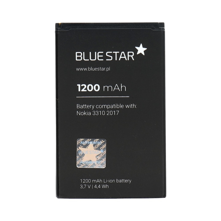Acumulator Compatibil cu Nokia 3310 2017, capacitate 1200 mAh,Blue Star