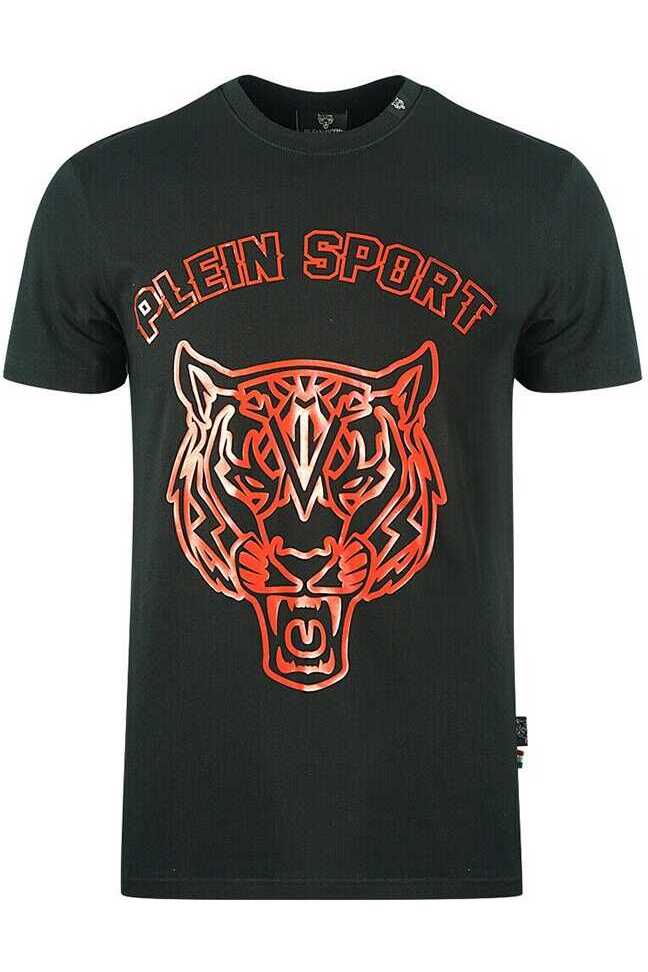 Tricou Barbati Philipp Plein T-Shirt TIPS113-99, Negru, L