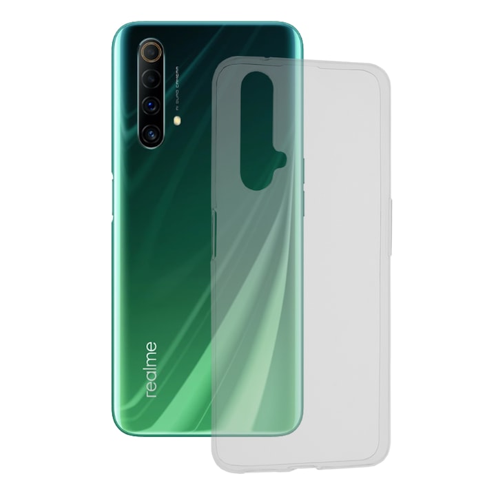 Кейс за Realme X50 5G, Techsuit Clear Silicone, Transparent