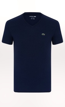 Tricou, Lacoste, Slim fit, Bleumarin Tricou, Lacoste, Slim fit, Bleumarin