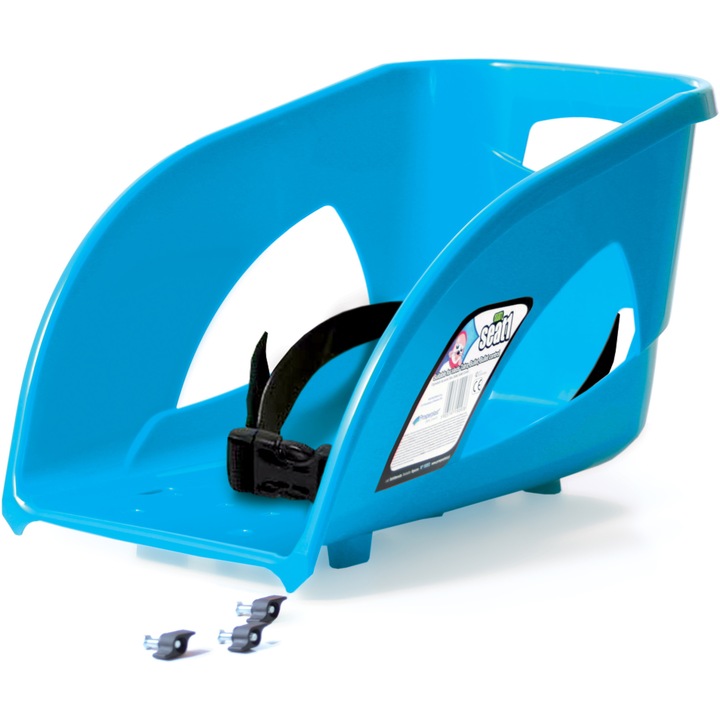 Scaun sanie Prosperplast SEAT 1, compatibil modele Bullet/Tatra, albastru