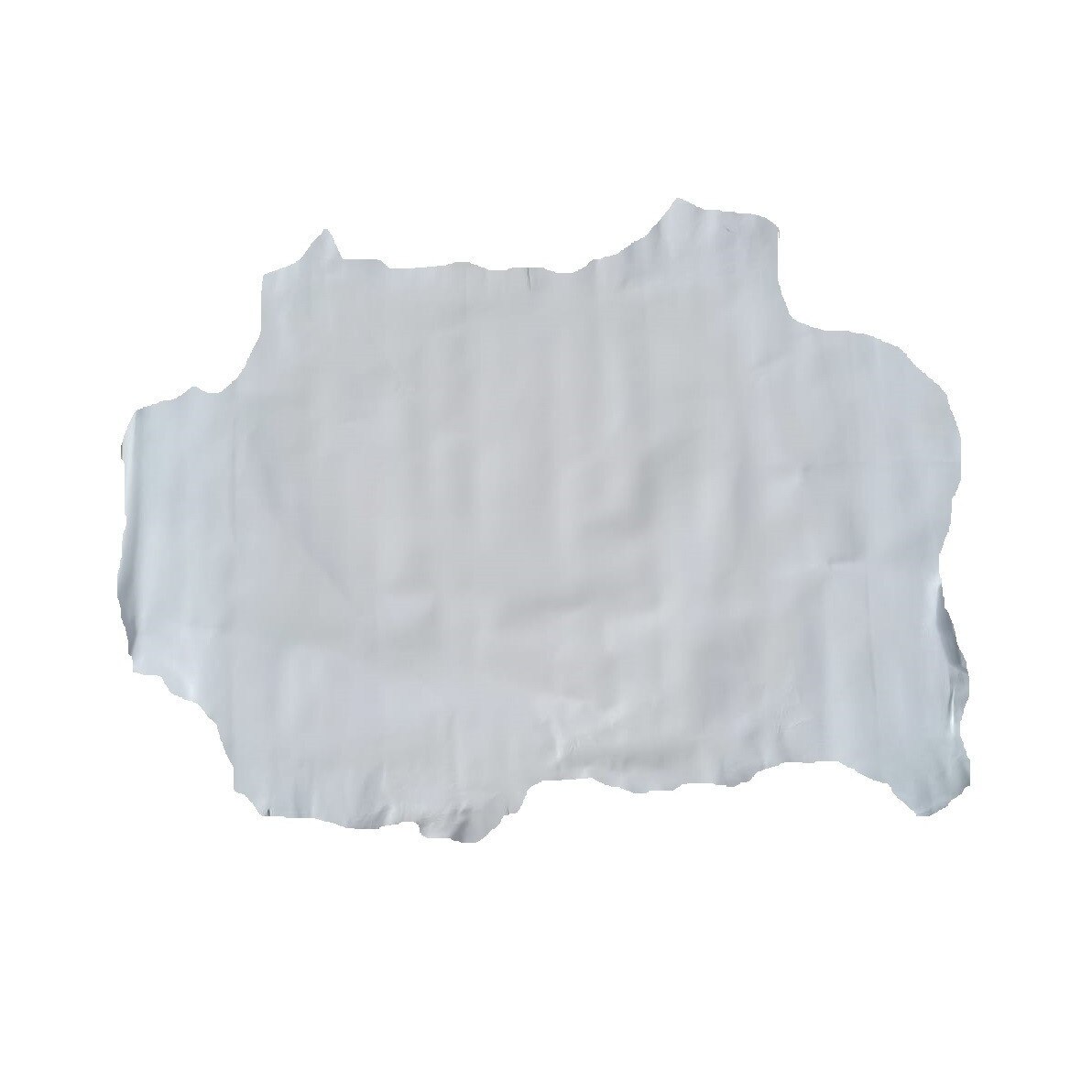 Captuseala piele capra,culoare alb/gri