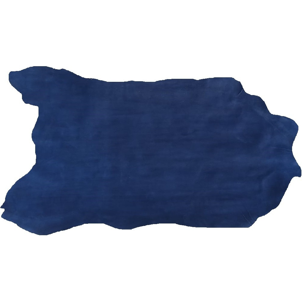 Piele stretch ,culoare albastru indigo