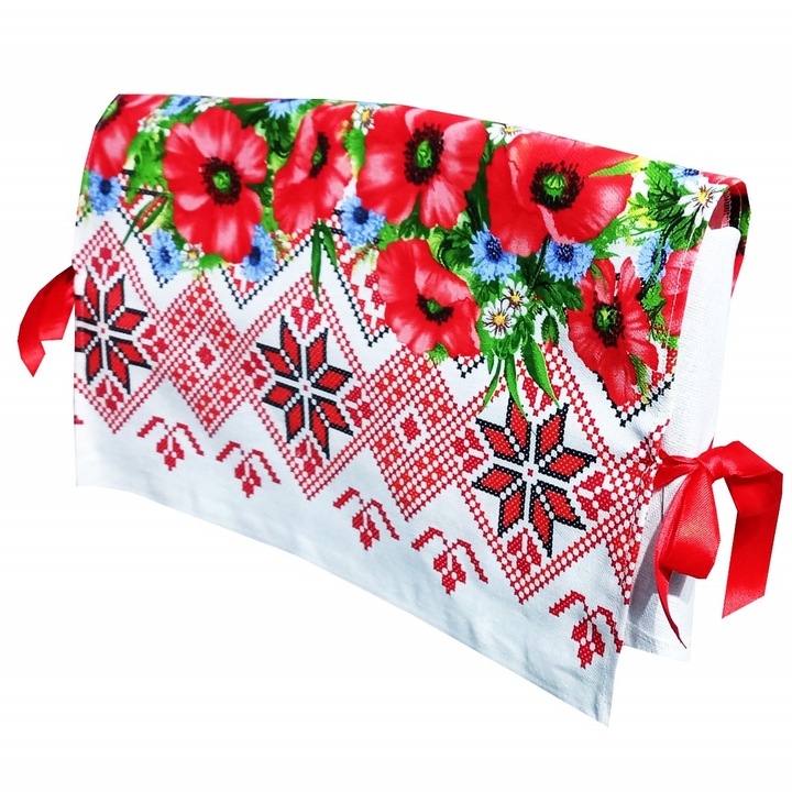 Husa scaun MCF traditional Oas bumbac prindere laterala 25x40cm