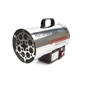 Aeroterma pe gaz, destinat pentru incalzirea rapida a incaperilor exterioare protejate de influentele meteo, incalzitor industrial, temperatura flacara 980 grade C, debit puternic de aer, clasa de protectie IPX4 Aeroterma pe gaz, destinat pentru incalzirea rapida a incaperilor exterioare protejate de influentele meteo, incalzitor industrial, temperatura flacara 980 grade C, debit puternic de aer, clasa de protectie IPX4