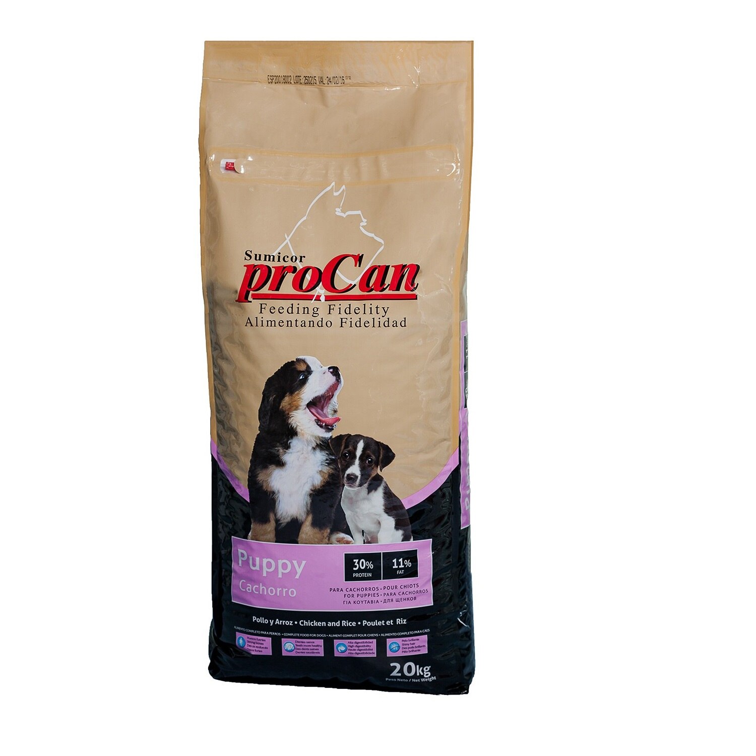Hrana pentru caini, premium, uscata, ProCan Puppy, pentru juniori, 20 kg