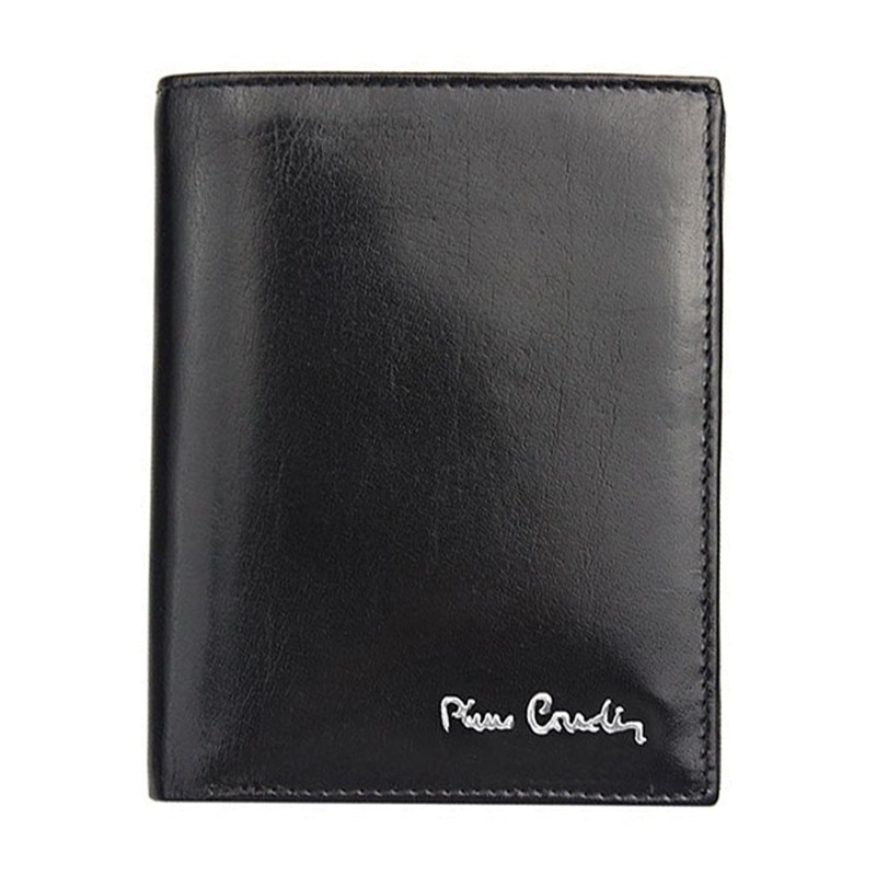 Portofel barbati negru, Pierre Cardin, din piele naturala