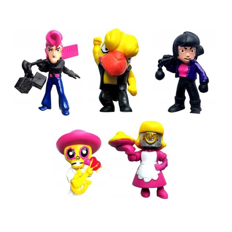 Set 5 figurine, multicolor, 7 cm