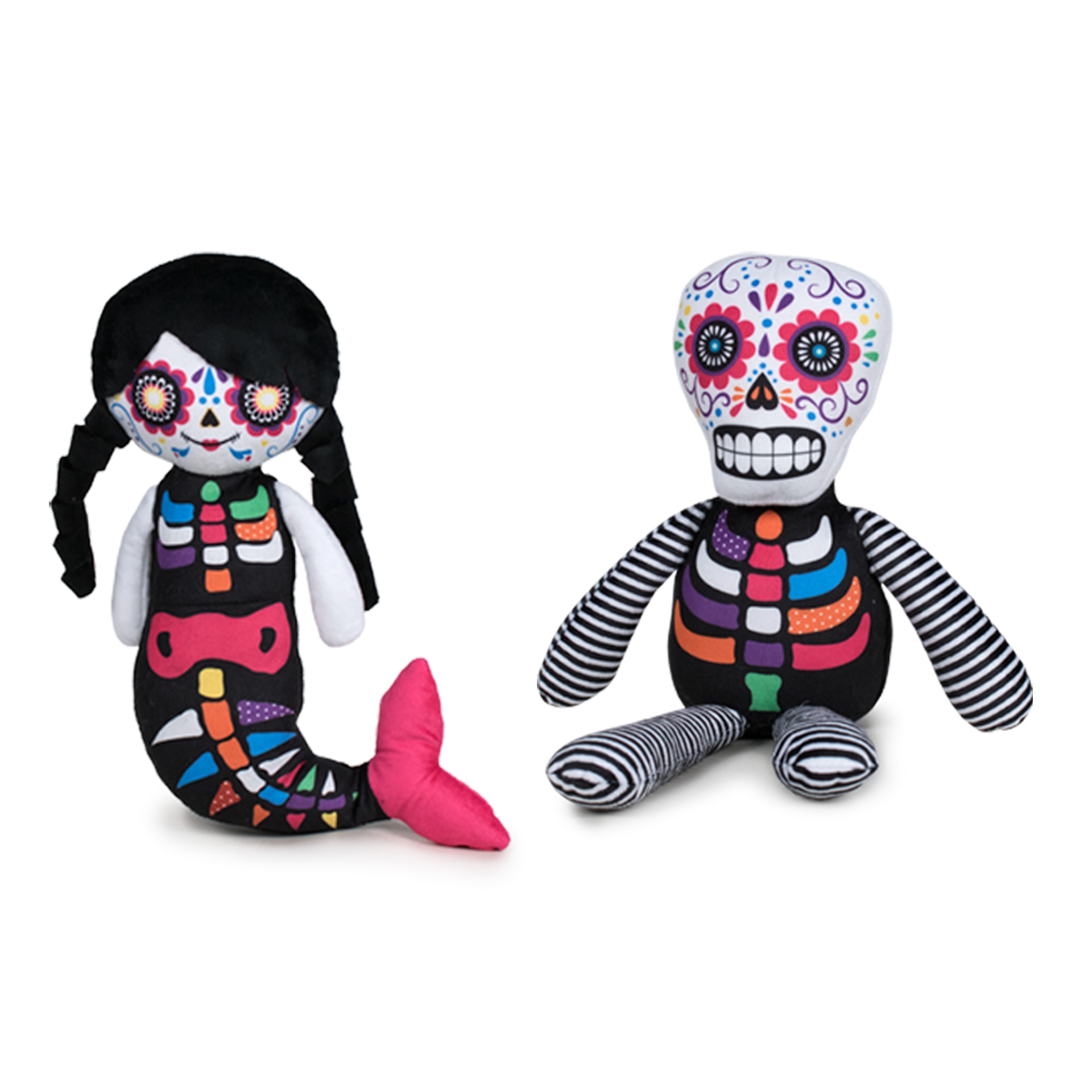 Set jucarie din plus, Katrina, Mermaid & Boy