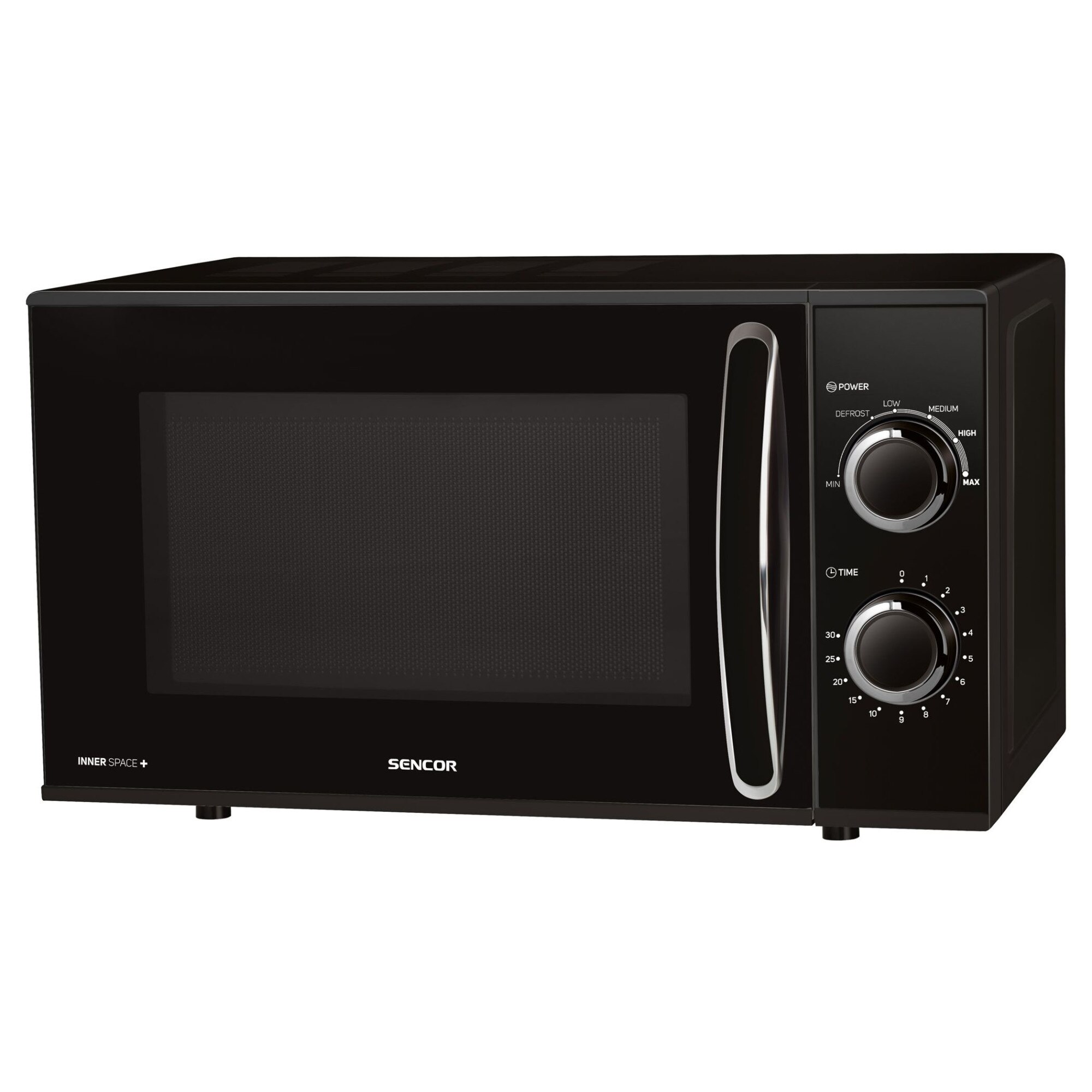 Cuptor cu microunde Sencor SMW 1617BK, 17 l, putere 700W, 5 programe automate, negru