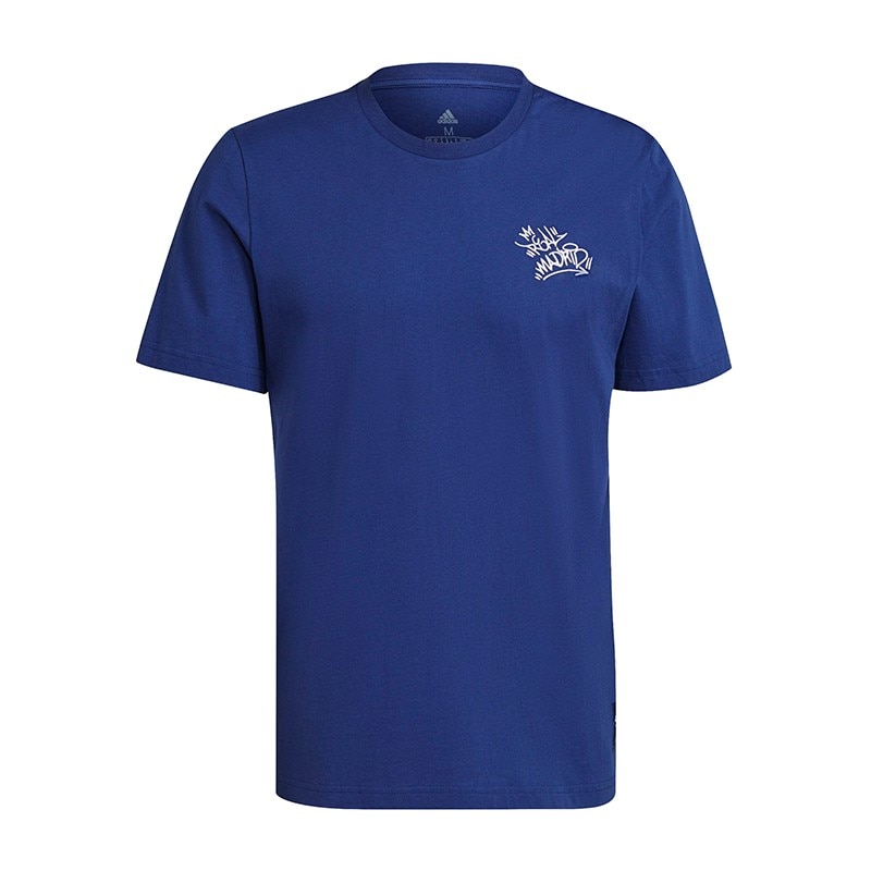 Tricou Adidas Real Madrid Graphic GR4260, Barbati, Albastru