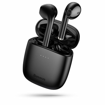 Casti fara fir Bluetooth Baseus - TWS ENOCK W04 5.0 - Negru Casti fara fir Bluetooth Baseus - TWS ENOCK W04 5.0 - Negru