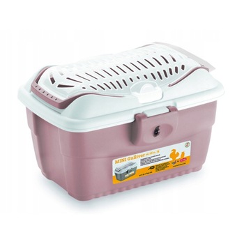 Cusca transport rozatoare Zolux, Gulliver, 40x30x24 cm, Roz Cusca transport rozatoare Zolux, Gulliver, 40x30x24 cm, Roz