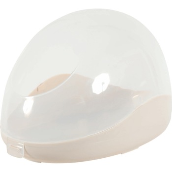 Litiera chinchilla, Zolux, 19 x 28 x 18.5 cm, Bej/Transparent Litiera chinchilla, Zolux, 19 x 28 x 18.5 cm, Bej/Transparent