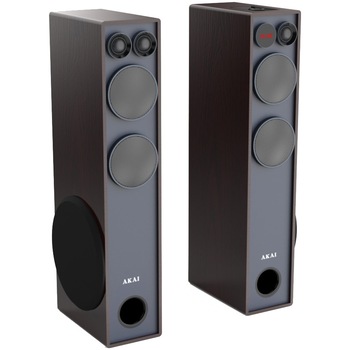 Set 2 boxe turn active stereo AKAI SS061A-2086 , 200 W RMS, Bluetooth 5.0, Karaoke, Display LED, Radio FM, USB, maro Set 2 boxe turn active stereo AKAI SS061A-2086 , 200 W RMS, Bluetooth 5.0, Karaoke, Display LED, Radio FM, USB, maro
