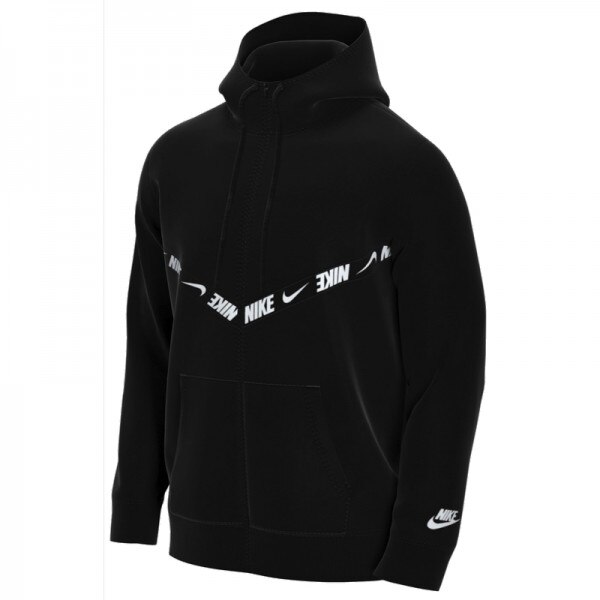 Bluza Nike m nsw repeat pk fz hoodie DM4672-010, Barbati, XS INTL, Negru