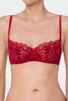 Sutien Triumph, Opulent Essence WH, rosu inchis, 75C Sutien Triumph, Opulent Essence WH, rosu inchis, 75C