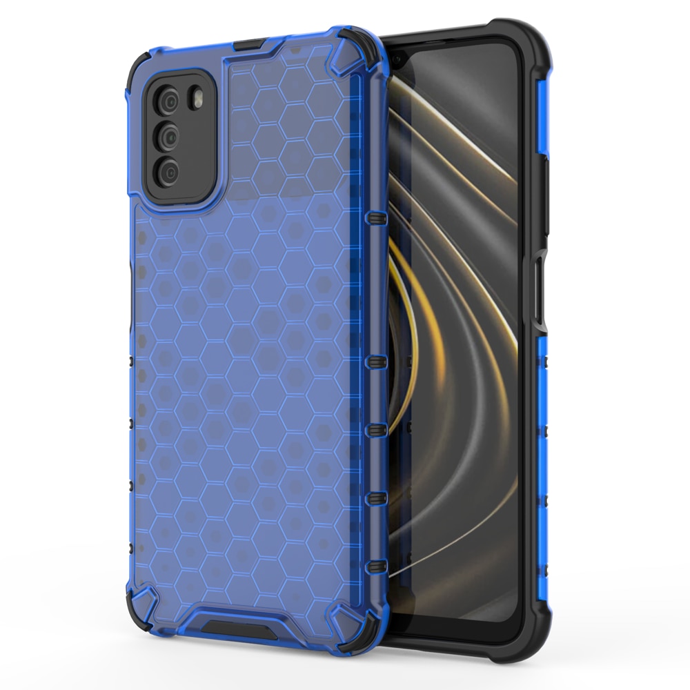 Husa de protectie pentru Xiaomi Poco M3/Redmi 9T, Hurtle, TPU, Albastru