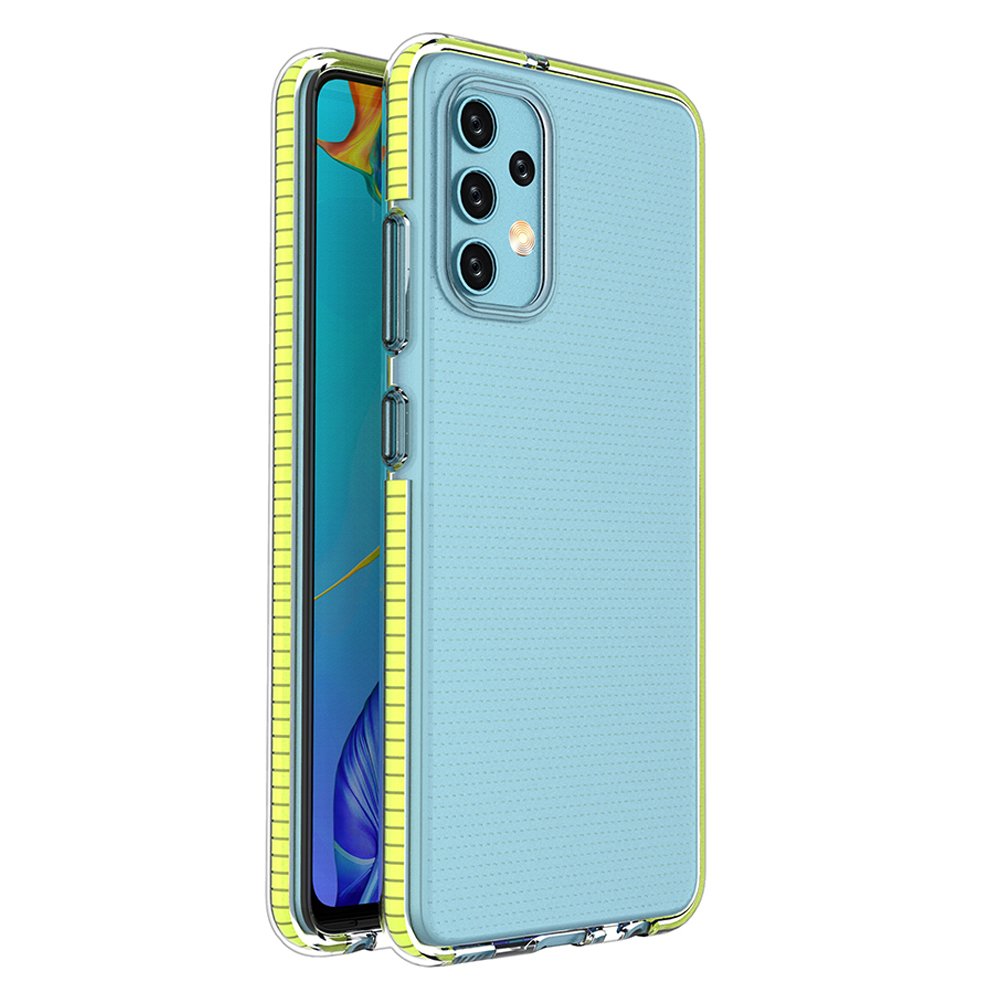 Husa de protectie Spring Hurtel pentru Samsung Galaxy A32 4G, Gel TPU, 1 mm, Galben