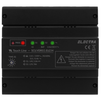 Unitate centrala de alimentare SMART 3 OUT - ELECTRA SCU.VDR02.ELG34 Unitate centrala de alimentare SMART 3 OUT - ELECTRA SCU.VDR02.ELG34