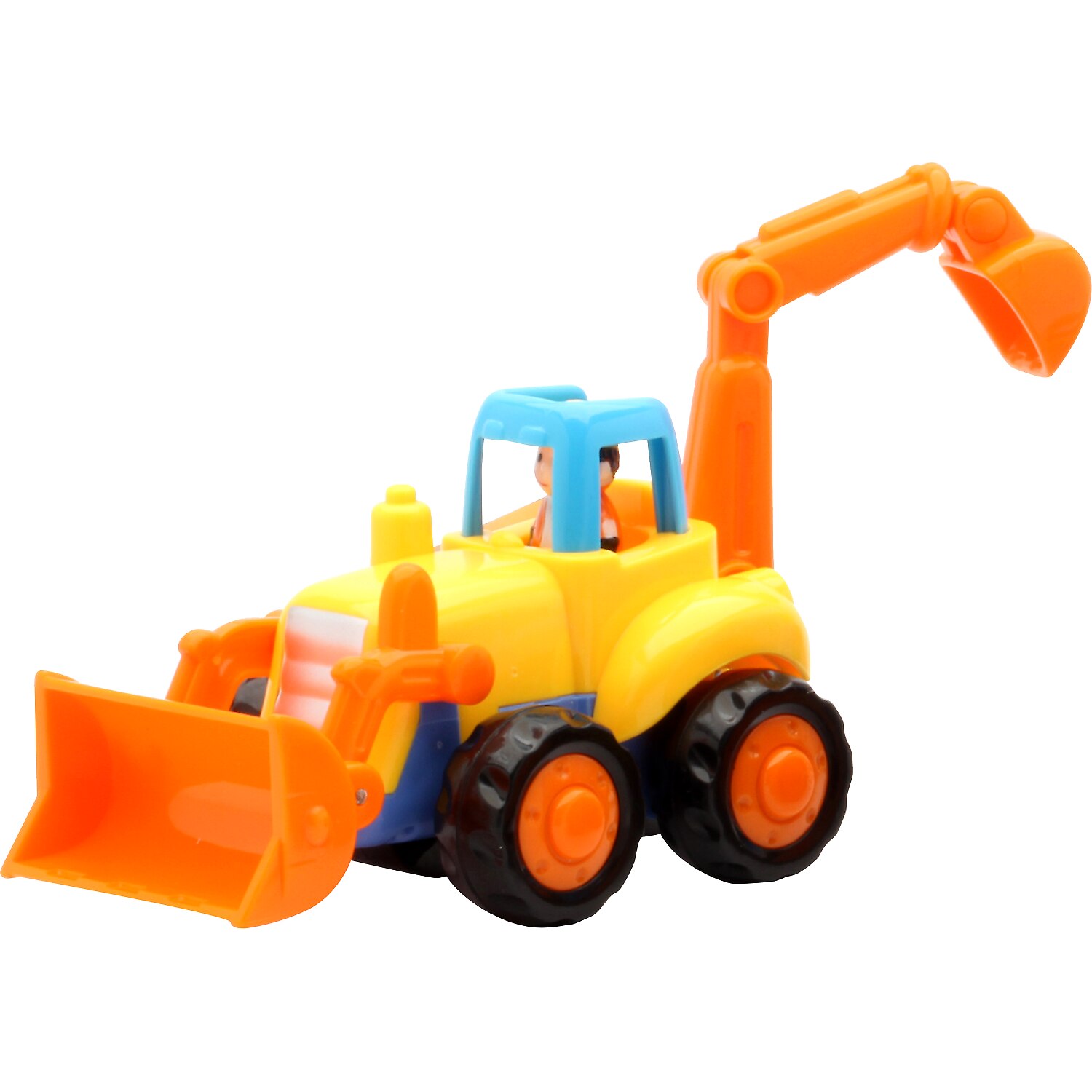 Tractor 4X4, Keycraft, Portocaliu