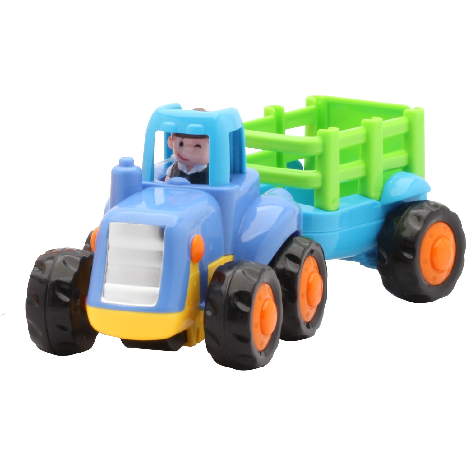 Tractor 4X4, Keycraft, Albastru