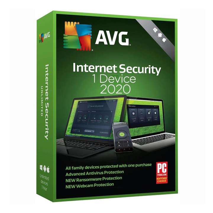 AVG Internet Security - 1 eszköz / 1 év ISCAO12EXXS001 elektronikus licenc