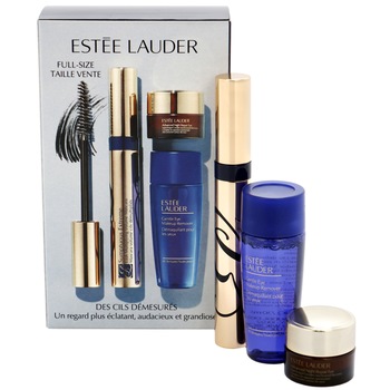 Set cadou Estee Lauder: Mascara, Black, 8 ml + Ser pentru ochi cu efect de regenerare, 5 ml + Demachiant pentru ochi, 30 ml Set cadou Estee Lauder: Mascara, Black, 8 ml + Ser pentru ochi cu efect de regenerare, 5 ml + Demachiant pentru ochi, 30 ml