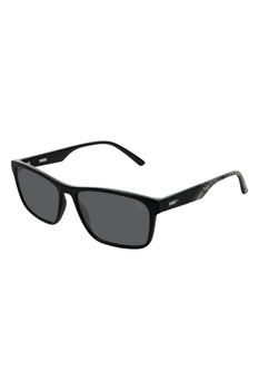 Puma, Ochelari de soare cu lentile uni, Negru, 57-16-145 Standard Puma, Ochelari de soare cu lentile uni, Negru, 57-16-145 Standard