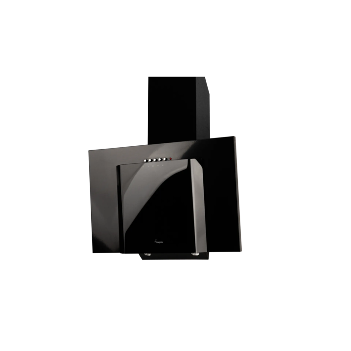 Akpo WK-4 Java Eco Стенен кухненски аспиратор Черен 450 m3/h